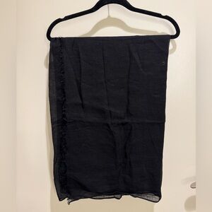 Monday Swimwear St. Tropez Sarong, Black, O/S